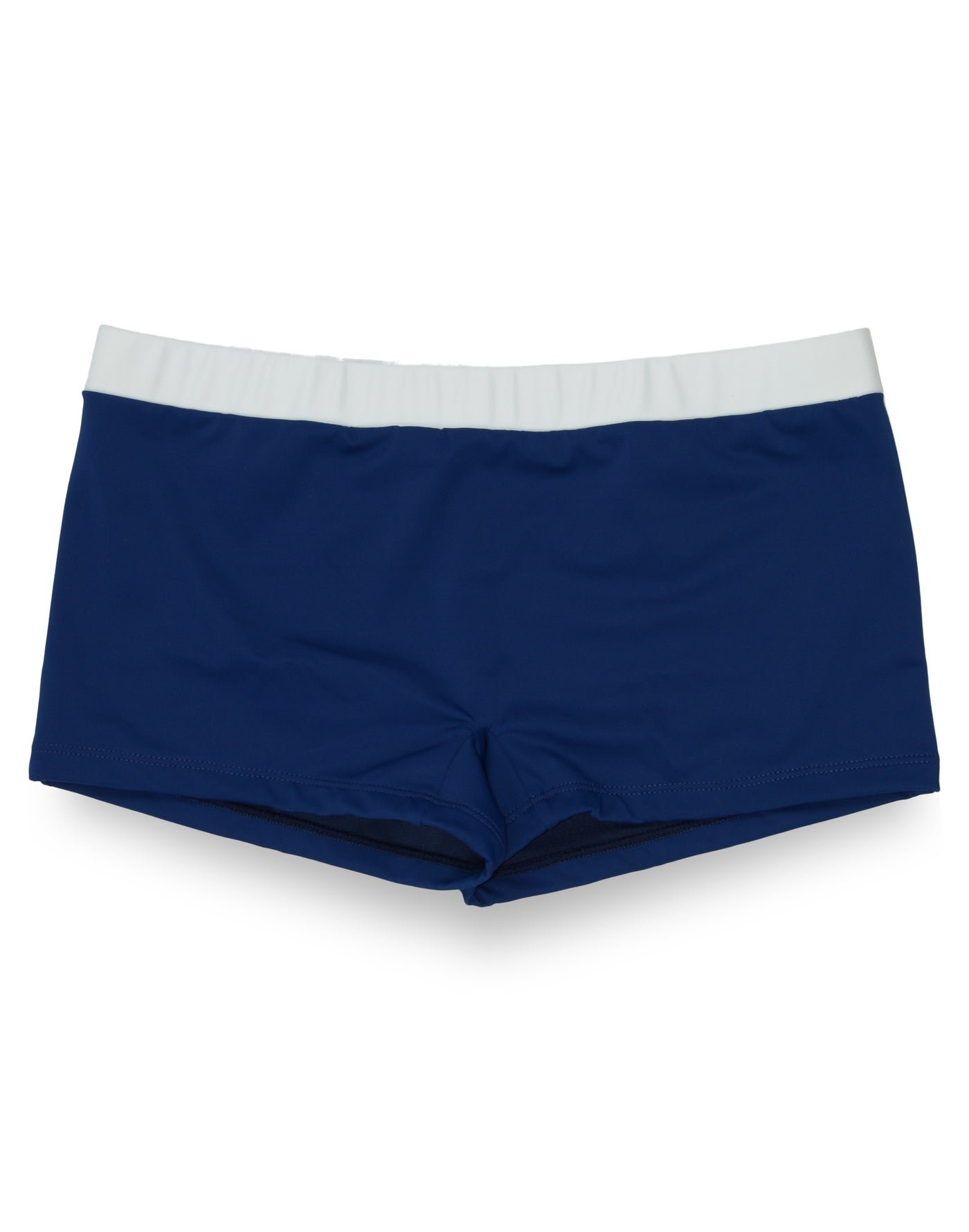 Outplay navy Tomboier gender neutral androgynous swim shorts