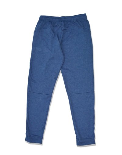 Outplay_ Manastara blue branded gender neutral jogger pants back