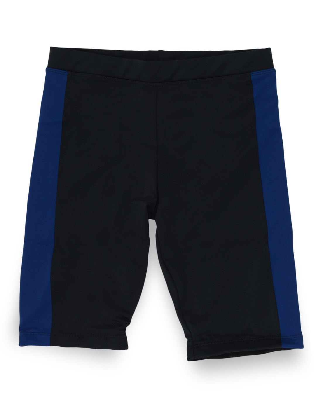 Outplay-medina-black-navy-gender neutral swim jammer shorts front