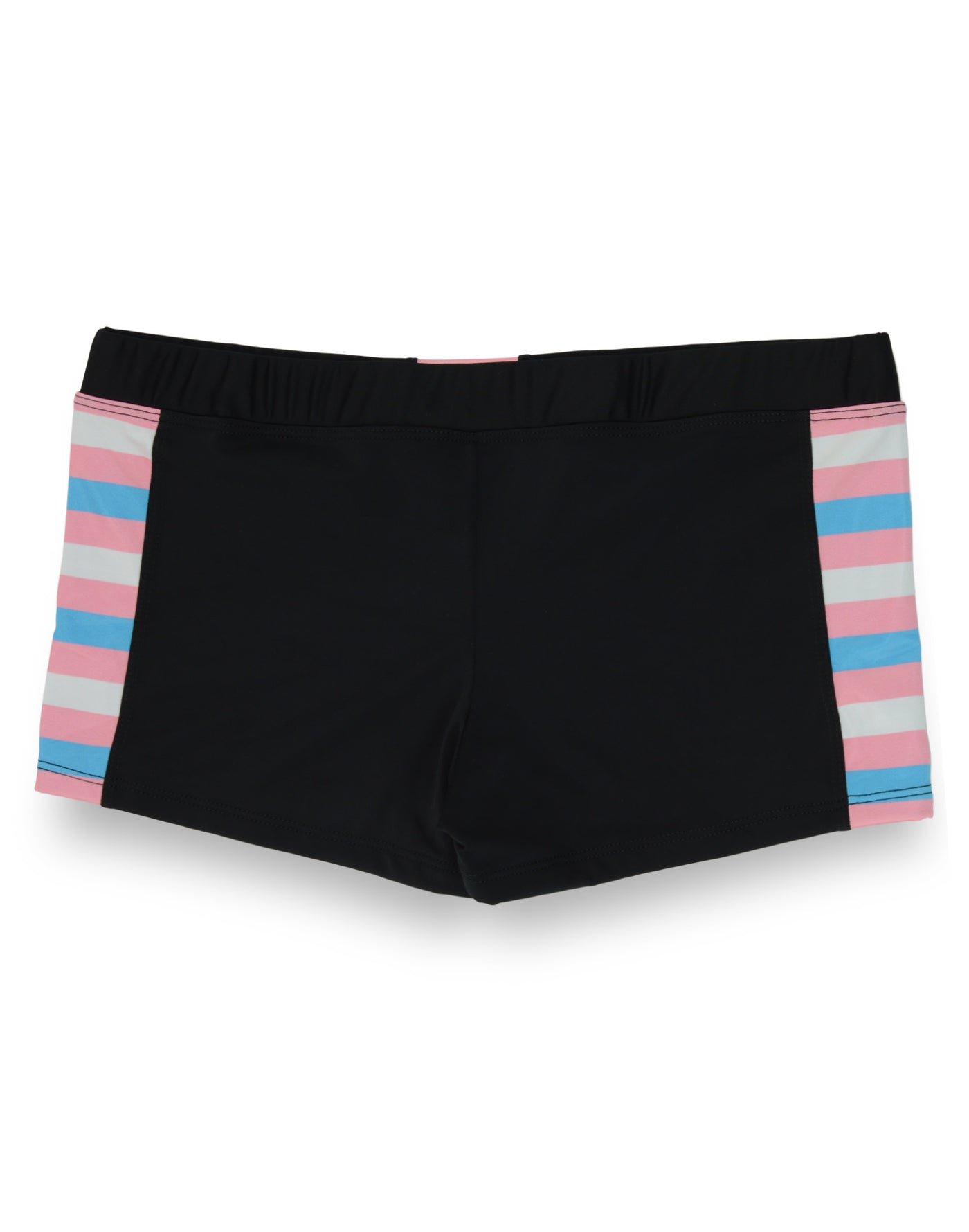 Outplay Transgender Flag gender neutral swim shorts  back view